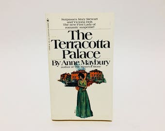 Vintage Gothic Romance Book The Terracotta Palace by Anne Maybury 1971 Paperback