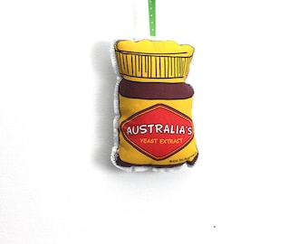 Australian Christmas Ornament: Australia yeast spread ornament