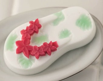Flip flops plastic mold, sneaker mold, slipper mold, home shoe mold, shoes mold, flop mold, summer mold, plastic mold, soap mold,flower mold