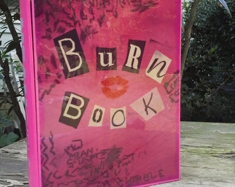 Burn Book - Wood stash box
