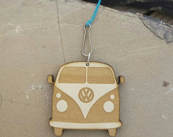 Car Essential Oil Diffuser-Wood Hippy Van