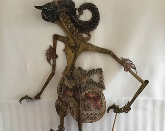 Vintage Indonesian Shadow Puppet