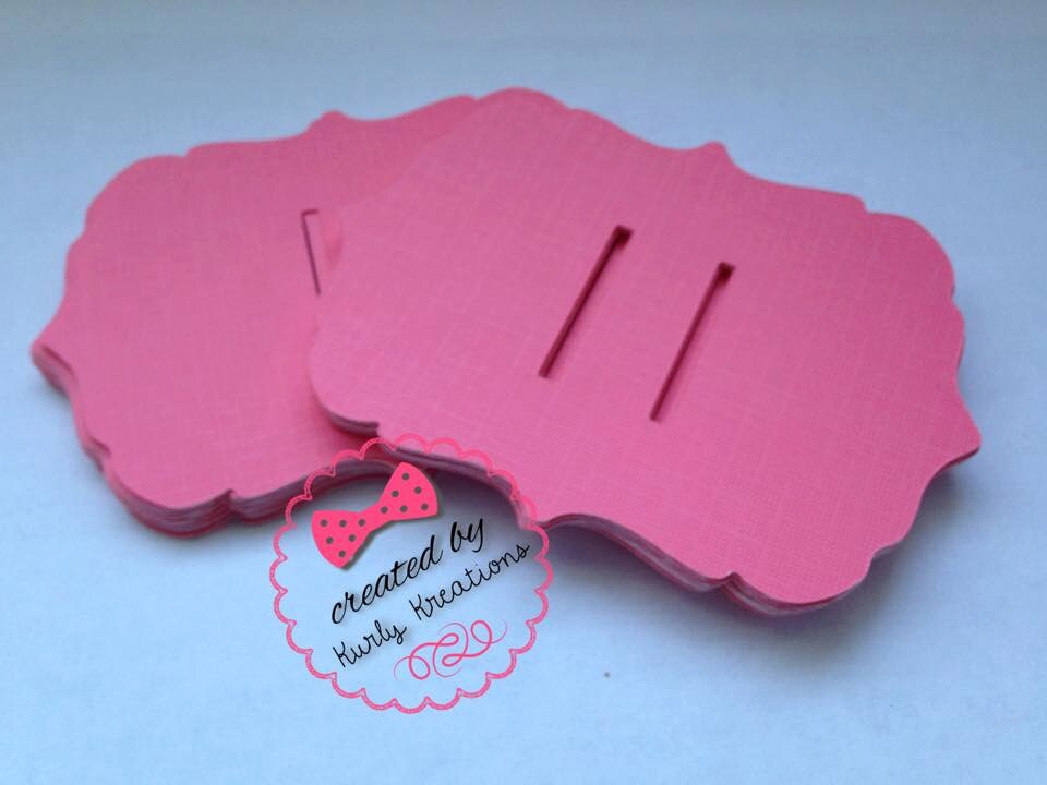 Download Display cards, Hair Bow Display cards, 4" Cards, Hair ...