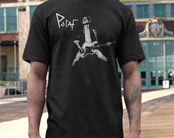 Paraf T shirt screen print short sleeve shirt cotton