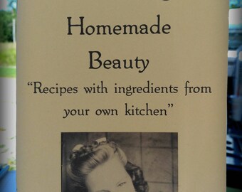 Homemade Herbal & DIY Recipes Booklet (2 Booklet Choices) FREE SHIPPING