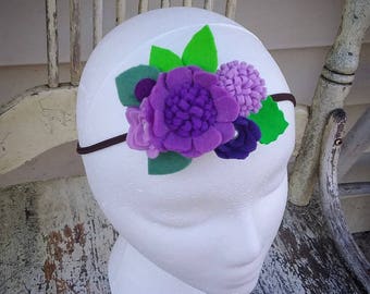 Purple Domestic Violence Awareness Headbands