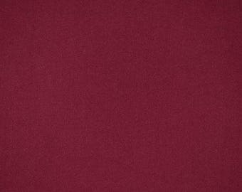 Burgundy rayon challis fabric