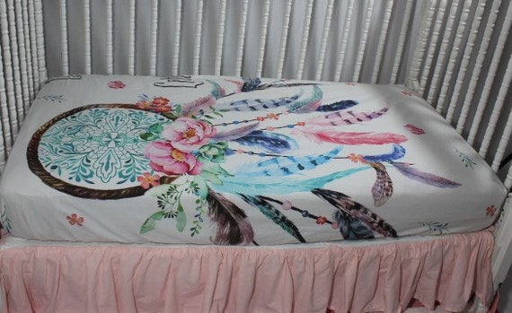 Dream Catcher Crib Bedding Dream catcher Baby Bedding Dream catcher Fitted Crib Sheet 1 Dream Catcher Crib Bedding Dream catcher Baby Bedding Dream catcher Fitted Crib Sheet 1