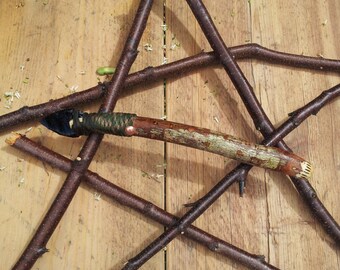 Goddess Brigid Healing Wand - Jasper Head