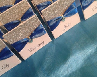 Place Cards - Choice of Ribbon colour avaialble
