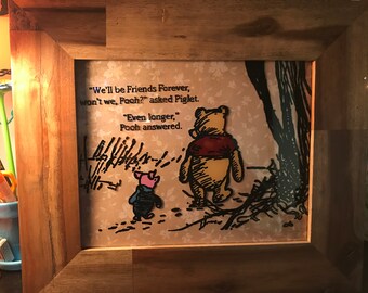 Winnie The Pooh And Piglet Painting