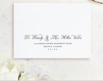 printable envelope template for 5x7 card