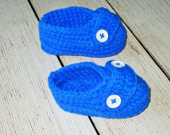 baby blue shoes slip ons crochet boy slippers handmade booties crib shoes infant photo prop rustic loafers birthday