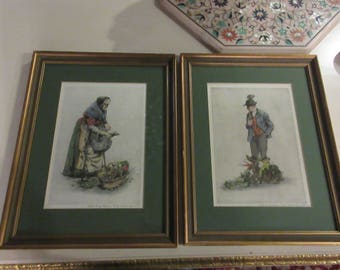 FRANCE PAUL GEISSLER Etchings on Silk