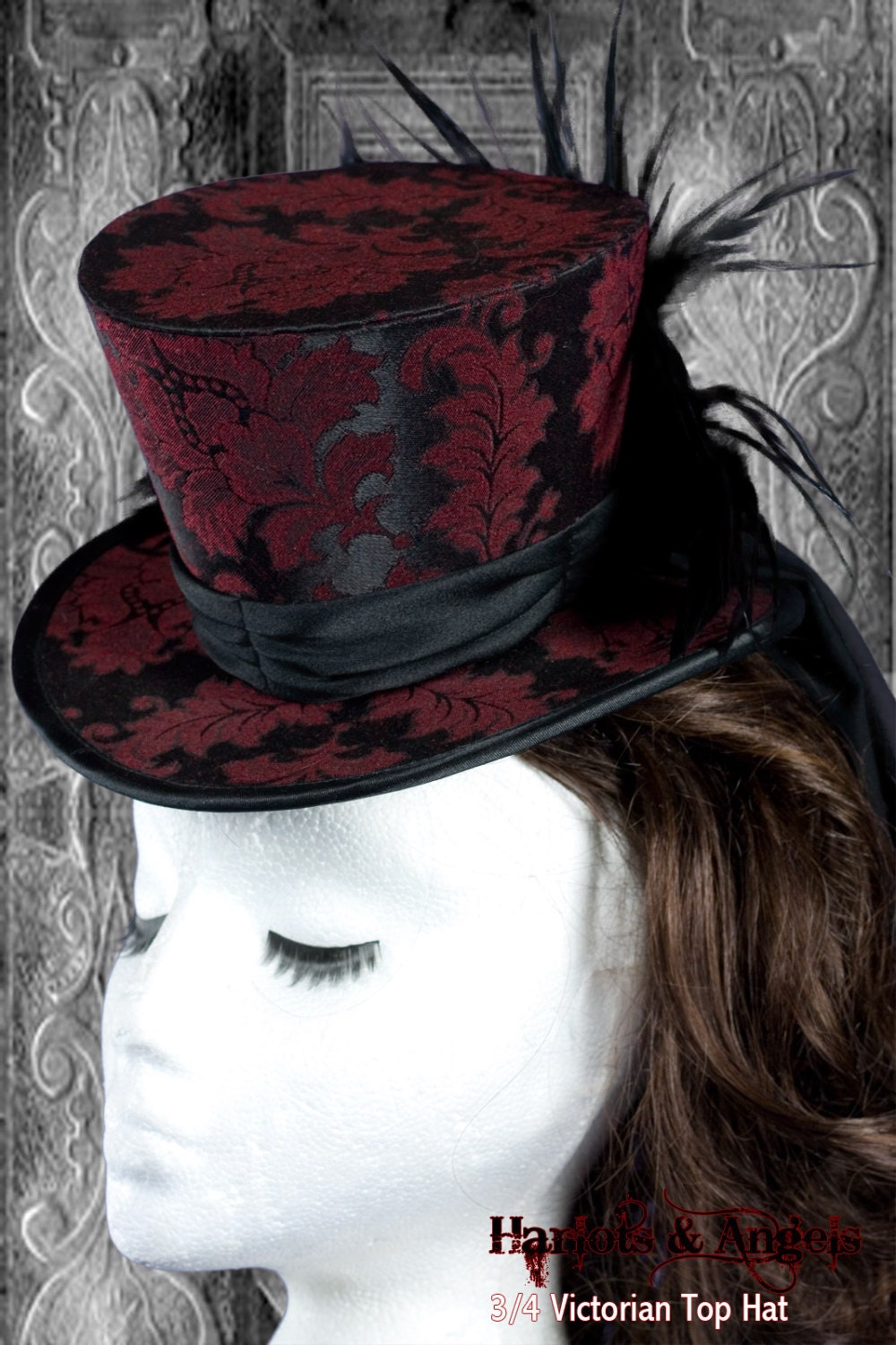 Hat Pattern Steampunk Top Hat Digital pdf Millinery
