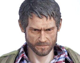 The Last of Us Joel 1/6 Scale Custom Painted Head Sculpt