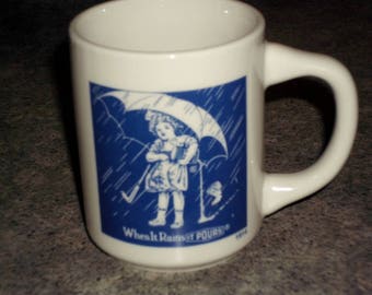 Vintage Morton Salt Co. Ceramic Mug