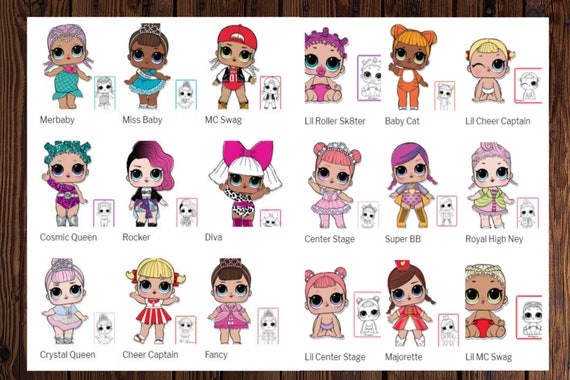 Lol Surprise Dolls Characters And Names - vrogue.co