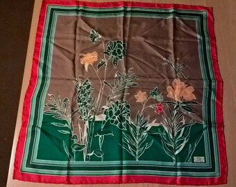 Vintage Liberty 100% Silk Scarf