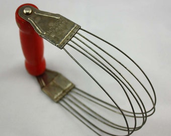 Androck Pastry Blender with Red Handle - Vintage Kitchen Tool