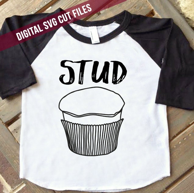 Download Boys T-shirt Design Onesie SVG Stud Muffin SVG Baby Boy