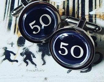 Vintage Typewriter Keys 50 Cufflinks