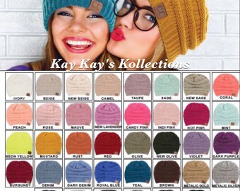 CC Beanies/Monogrammed Beanies/Personalized Beanies