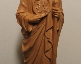 Saint Jude 8 1/4" Molded Plastic Statue
