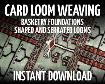 Card Loom Weaving, Sampler of Twill Weaving, Basketry Foundations, How to Weave, Basket Making, Learn Card Weaving, Loom Weaving