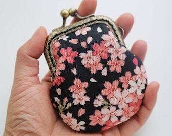 Japanese Floral little jewelry purse coin Purse