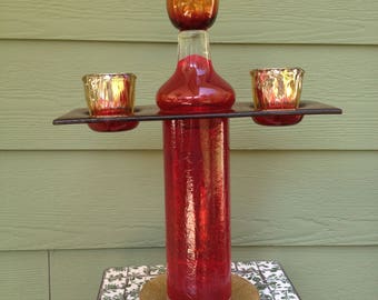 Red Candlelight - Centerpiece - Votive