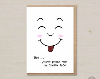 printable goodbye cards