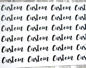 Clear stickers | Etsy