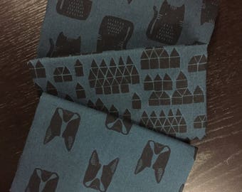 Maker Maker - Blue - Sarah Golden - Andover Fabrics - Linen/Cotton - Canvas/Home Dec - Fabric Bundle - 3 Half Yards