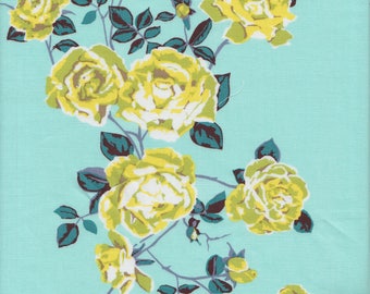 Anna Maria Horner Floral Retrospective Social Climber in Ice - Half Yard