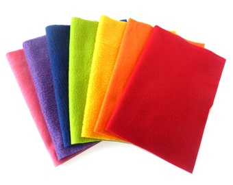 Reusable Swiffer Mop Pads - Dry or Wet Mop Rainbow Swiffer Sweeper Cleaning Cloths - 7 Pack - Comes with all natural floor cleaning recipe