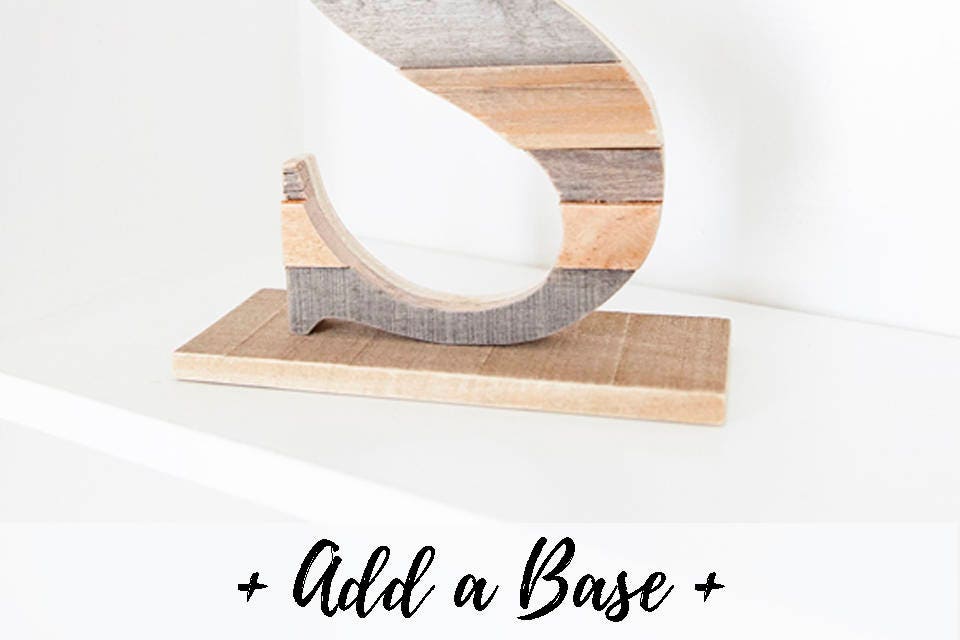 Base Only Freestanding Letter Stand Alone Letter Letter