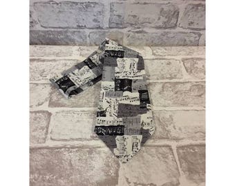 Men's Neck Tie - Men's Allegro Neck Tie - Cotton Neck Tie