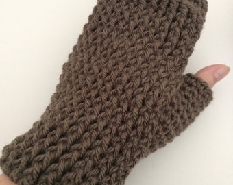 Crochet Fingerless Gloves