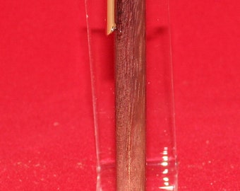 Soft touch stylus in purpleheart