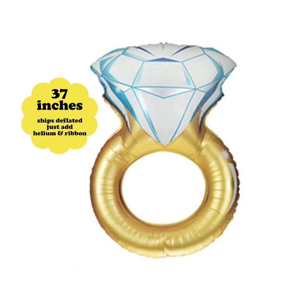 Gold Mylar Foil Ring Gold Mylar Foil Ring