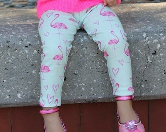 Flamingo Love Leggings