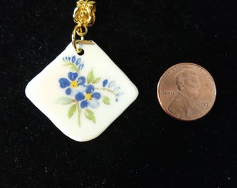 Petite flowers on white