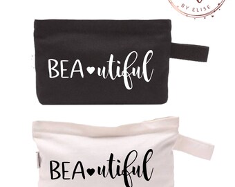 Beautiful Customizable Cosmetic Makeup Bag