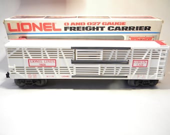 Lionel 9408 Circus Stock Car O Gauge Train