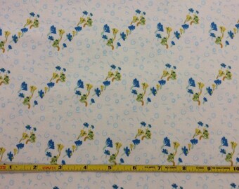 NEW Art Gallery Bous Trail Bluet on cotton Lycra knit fabric 1 yard