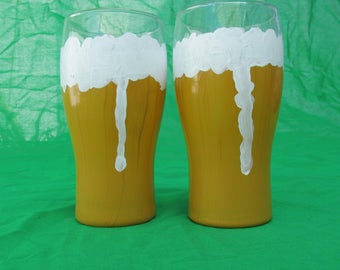 Beer glasses