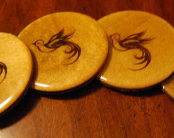 Dove Coasters - Set of Four