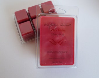 Cherry Mist Wax Melts, Highly Scented Wax, Soy Blend
