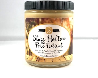 Stars Hollow Fall Festival, Gilmore Girls Inspired Soy Candle
